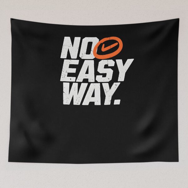 Item preview, No Easy Way – Hustle & Grind Motivation Quote designed and sold by Axivra.