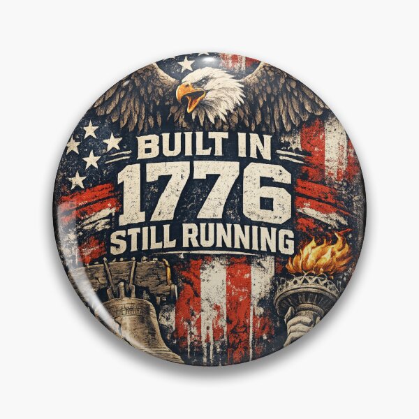 Artikelvorschau, Erbaut 1776, noch immer in Betrieb | Amerika 250 Eagle Patriotisches T-Shirt 1776–2026 entworfen und verkauft von NAJURE.