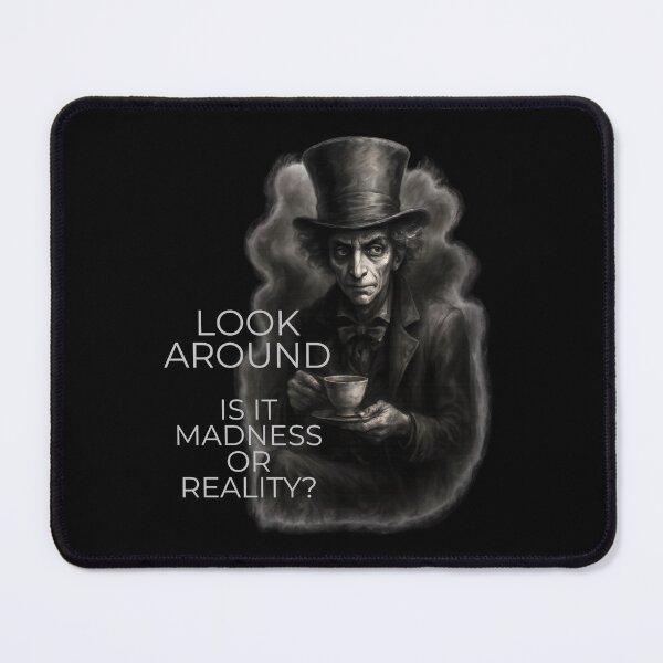 Item preview, Look Around – Madness or Reality? – Dark Wonderland Art designed and sold by SVALANART.