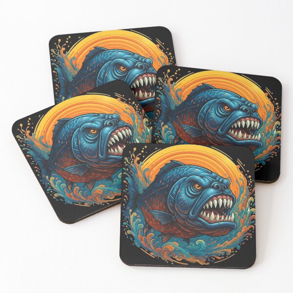 Item preview, Blue Guardian: The Bulldog Piranha designed and sold by ifundesign.