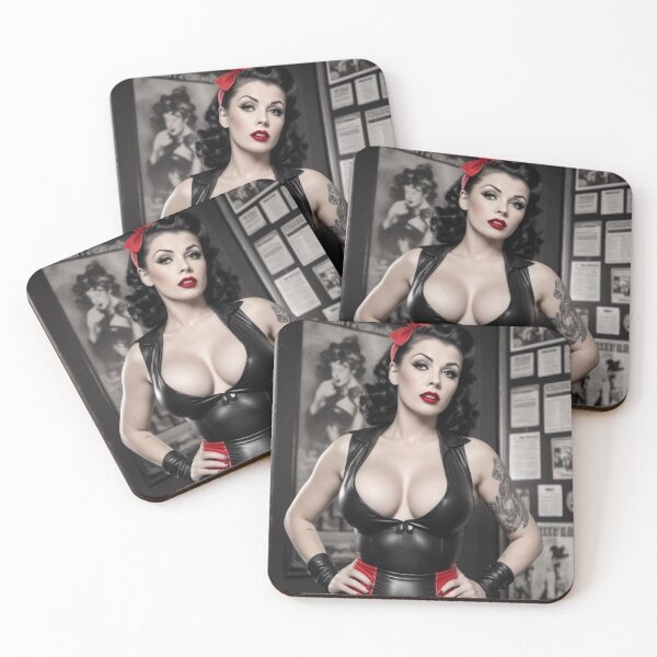 Item preview, Hell on Wheels | Vintage 1950s Roller Derby Pin-Up Girl designed and sold by MissSaylor.