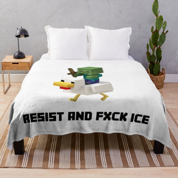 Item preview, Resist, FXCK ICE, rebel robot, eat the rich, funnyfits70, Humor, Funny, retro, vintages, funny quotes, animal humor, designed and sold by FunnyFits70.