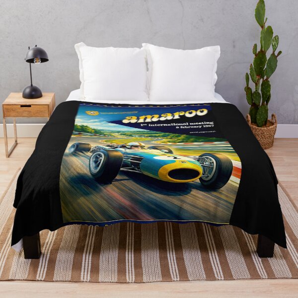 Item preview, Amaroo Park Grand Prix Australia vintage poster 1967 variation designed and sold by Helios Be. Lavsh.