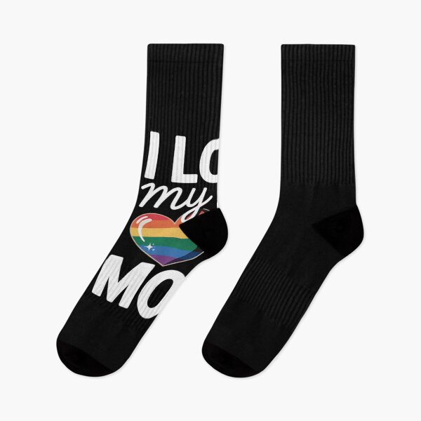 Item preview, I Love My Two Moms Gay Butterfly Flag Lesbians designed and sold by MarkLeedsArt.