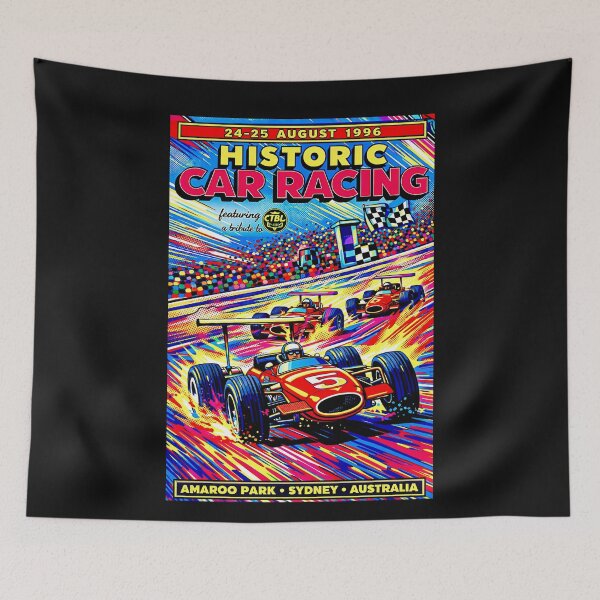 Item preview, Amaroo Park Grand Prix Australia  vintage poster  1996 variation designed and sold by Helios Be. Lavsh.