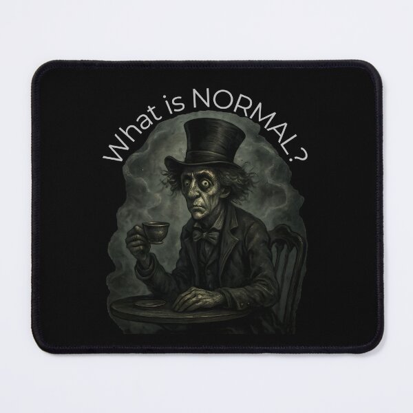 Item preview, What Is Normal? – Dark Fantasy Wonderland Statement Art designed and sold by SVALANART.