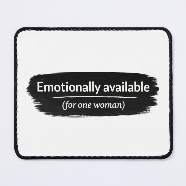 Item preview, Emotionally Available (For One Woman) – Loyal Husband Shirt designed and sold by SVALANART.