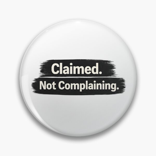 Item preview, Claimed. Not Complaining. – Funny Relationship Shirt designed and sold by SVALANART.