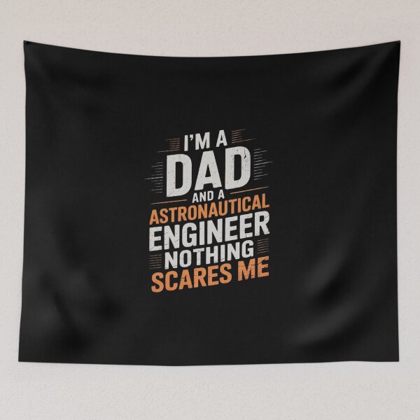 Item preview, Astronautical Engineer Dad designed and sold by DigitaldeligArt.
