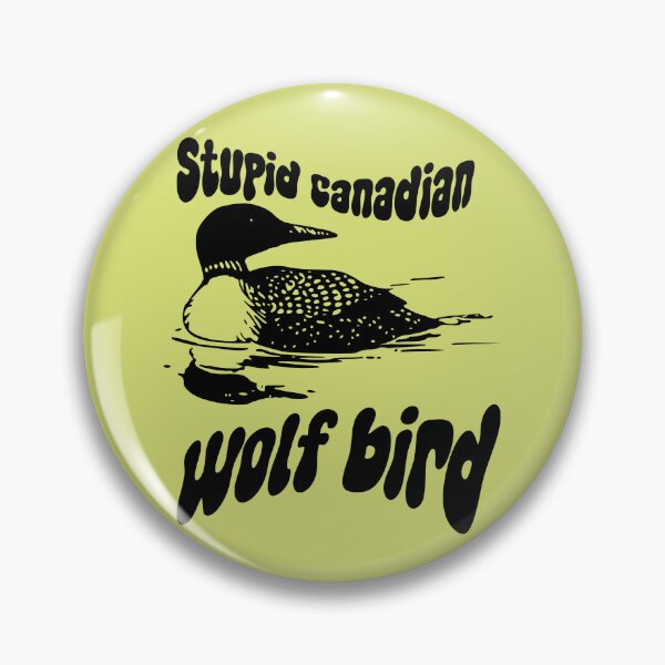Item preview, Stupid Canadian Wolf Bird Heated Rivalry designed and sold by RayyuArts.
