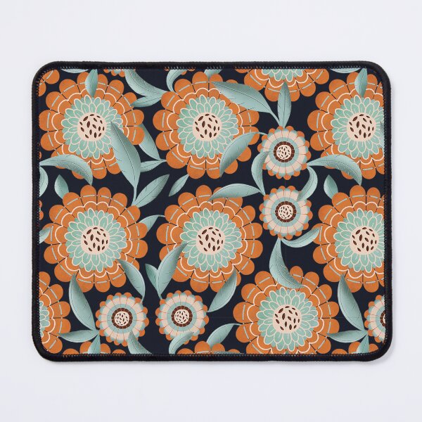 Item preview, Seventies flowers designed and sold by istolar Pattern design & illustration.