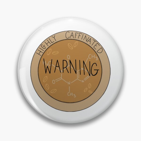 Item preview, Warning: Highly Caffeinated  designed and sold by kirkliza3.