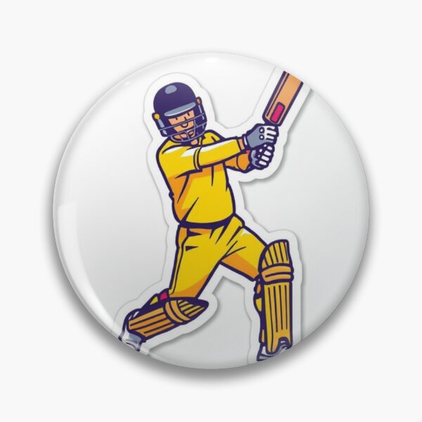 Item preview, Cricket Batsman Action Illustration designed and sold by SSD1755.
