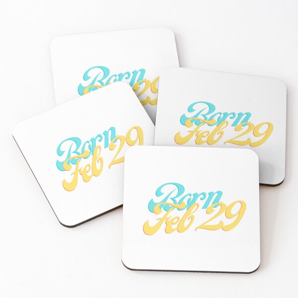 Item preview, Born Feb 29_Retro designed and sold by Leap29 Designs.