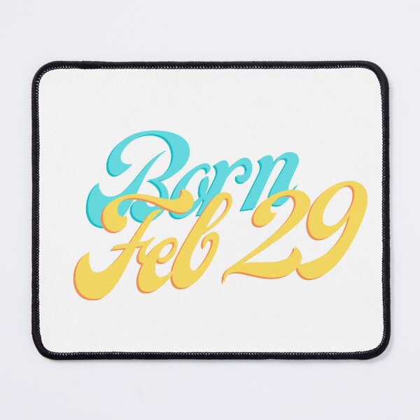 Item preview, Born Feb 29_Retro designed and sold by Leap29 Designs.