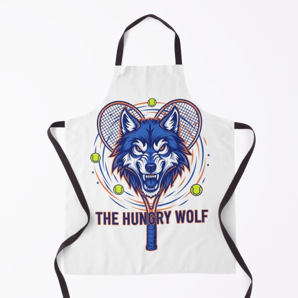 Item preview, Novak Djokovic "The Hungry Wolf" Edition - Tennis GOAT Victory Mindset - Premium Graphic Design designed and sold by agnaou2021.