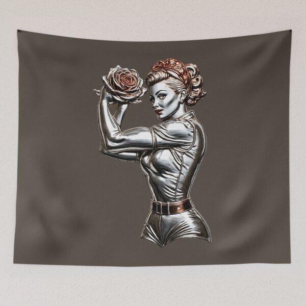 Item preview, Liquid Legends: Chrome & Copper Harmony designed and sold by Shift-Bloom.