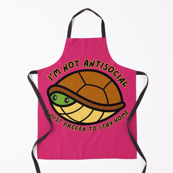 Item preview, I’m Not Antisocial Turtle designed and sold by Andromedamami.