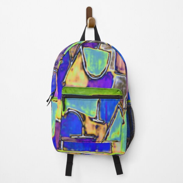 Item preview, blue monday electrize 5 colorful geometric abstract design designed and sold by SmashingDeals.
