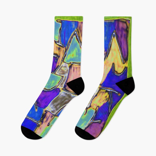 Item preview, blue monday electrize 5 colorful geometric abstract design designed and sold by SmashingDeals.