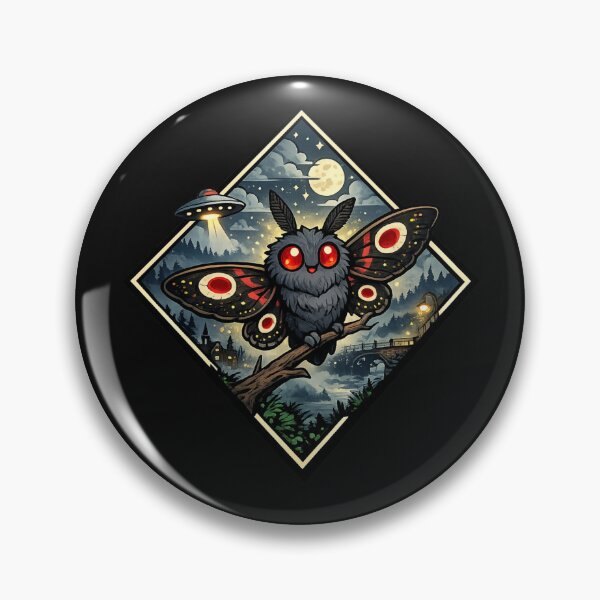 Item preview, Cute Mothman designed and sold by Planetporridge.