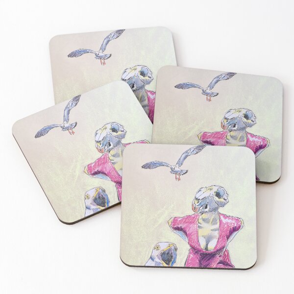 Item preview, Skull Girl, Gull Edition designed and sold by mcneffstudio.