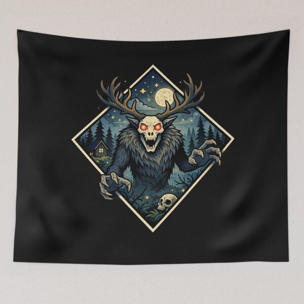 Item preview, Cute Wendigo Artwork designed and sold by Planetporridge.