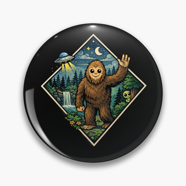 Item preview, Cute Bigfoot Artwork designed and sold by Planetporridge.
