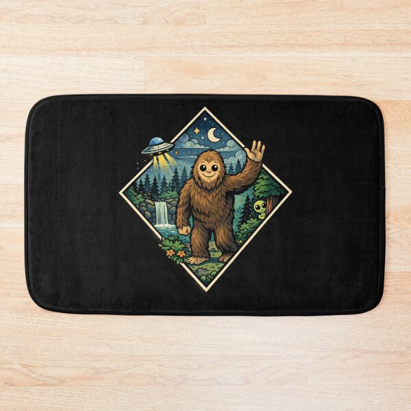Item preview, Cute Bigfoot Artwork designed and sold by Planetporridge.
