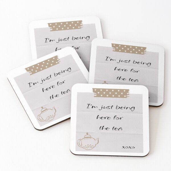 Item preview, Post it - I'm just being here for the tea designed and sold by LiekeShop.