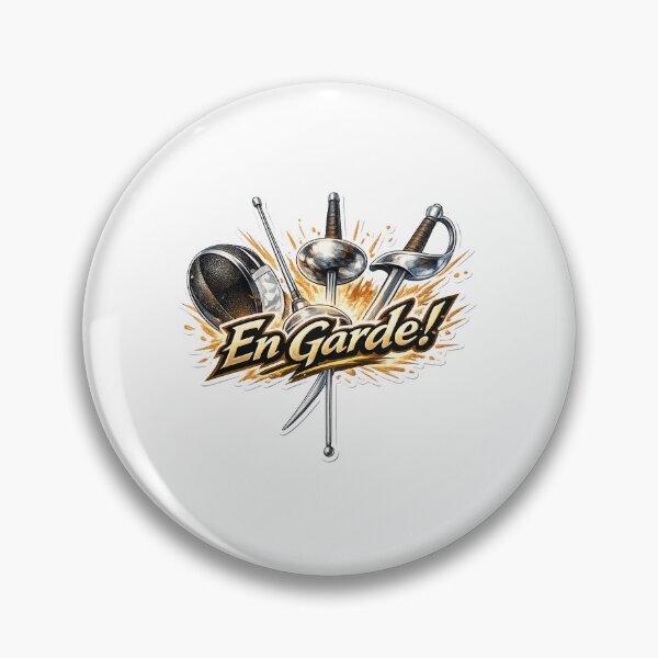 Item preview, | Fencing Quote & Sword Sport Design designed and sold by ChillCharmStudio.