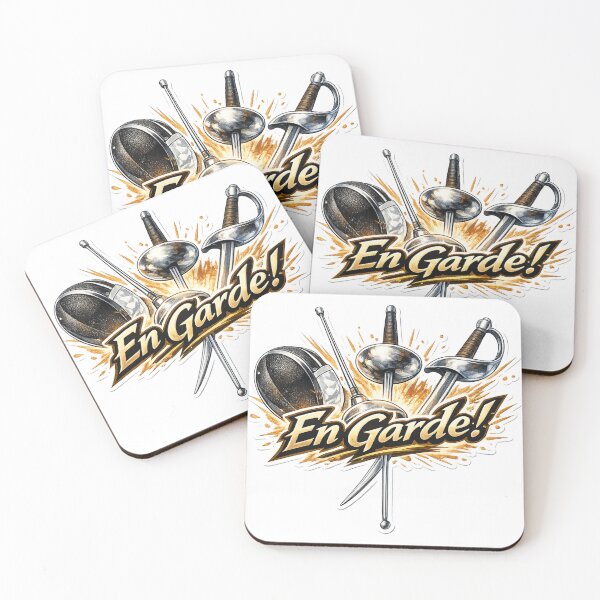 Item preview, | Fencing Quote & Sword Sport Design designed and sold by ChillCharmStudio.
