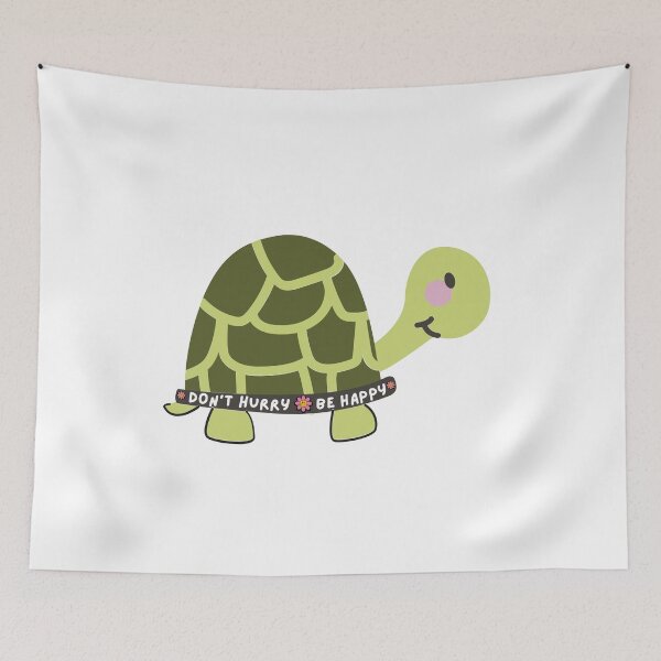 Item preview, Don’t Hurry Be Happy  designed and sold by Andromedamami.
