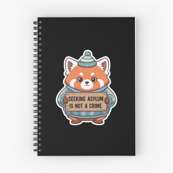 Item preview, Seeking asylum is not a crime cute animal designed and sold by RichTeeDesigns.