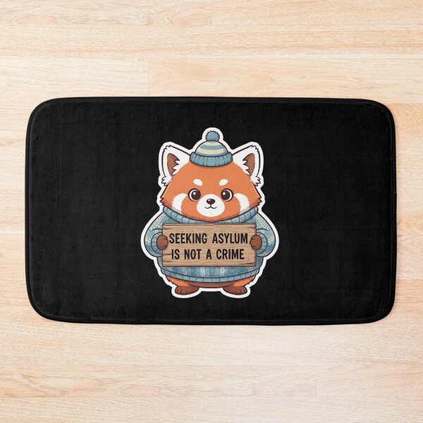 Item preview, Seeking asylum is not a crime cute animal designed and sold by RichTeeDesigns.