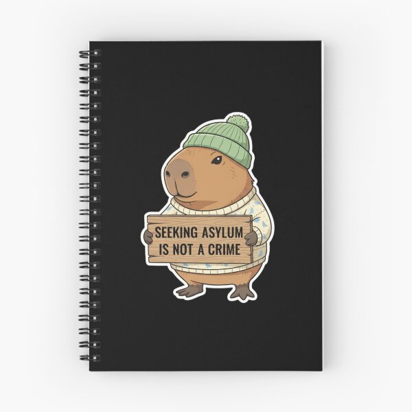 Item preview, Seeking asylum is not a crime cute animal designed and sold by RichTeeDesigns.