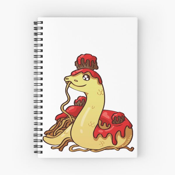 Item preview, Cute Spaghetti and Meatballs Snake designed and sold by BumbleBites.