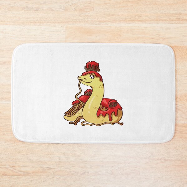 Item preview, Cute Spaghetti and Meatballs Snake designed and sold by BumbleBites.