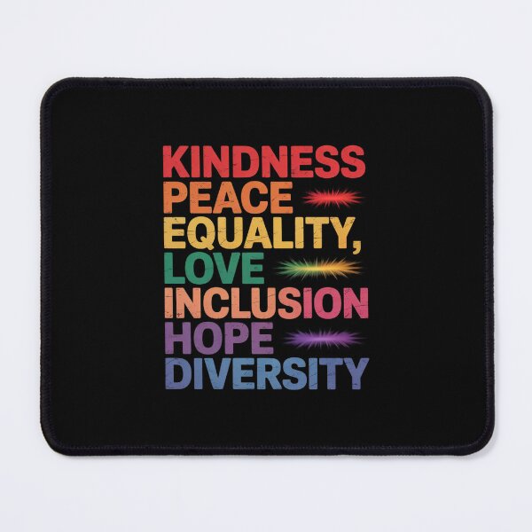 Item preview, Kindness Equality Love LGBTQ Rainbow Flag Gay Pride Ally designed and sold by DigitaldeligArt.