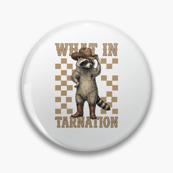 Item preview, What In Tarnation Funny Raccoon Cowboy Western Humor Design designed and sold by MTJ-Mushrooms.