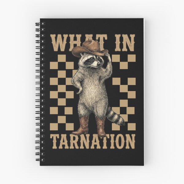 Item preview, What In Tarnation Funny Raccoon Cowboy Western Humor Design designed and sold by MTJ-Mushrooms.
