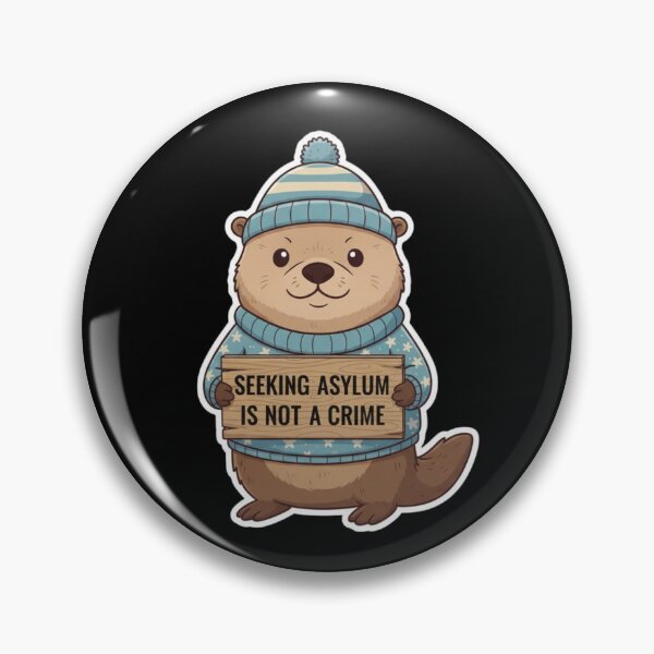 Item preview, Seeking asylum is not a crime cute animal designed and sold by RichTeeDesigns.
