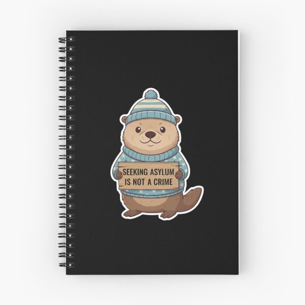 Item preview, Seeking asylum is not a crime cute animal designed and sold by RichTeeDesigns.