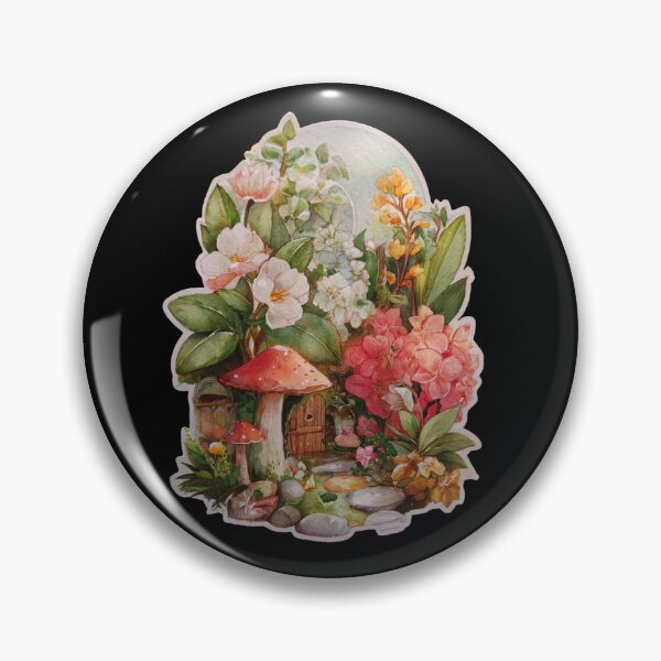 Item preview, Enchanted Fairyy Garden Art Print & Sticker Design designed and sold by kndzxf.