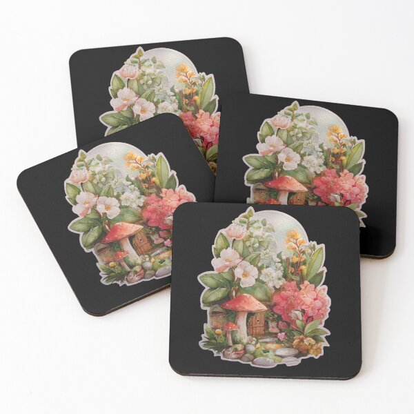 Item preview, Enchanted Fairyy Garden Art Print & Sticker Design designed and sold by kndzxf.