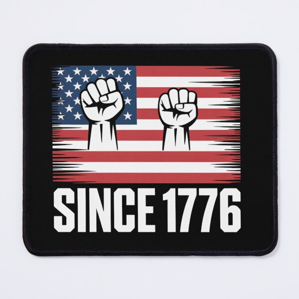 Item preview, Since 1776 Unity Fists Flag - Black History Month Freedom designed and sold by DarylWelsh2024.