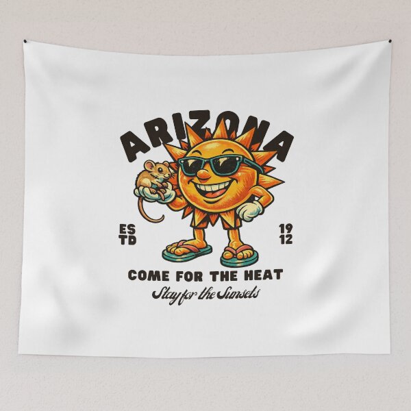 Item preview, Arizona : come for the heat, stay for the sunsets designed and sold by Peerless-Prime.