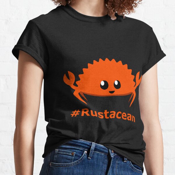 Rust Language / Lang Unofficial Mascot - Ferris the crab Rustacean Classic T-Shirt