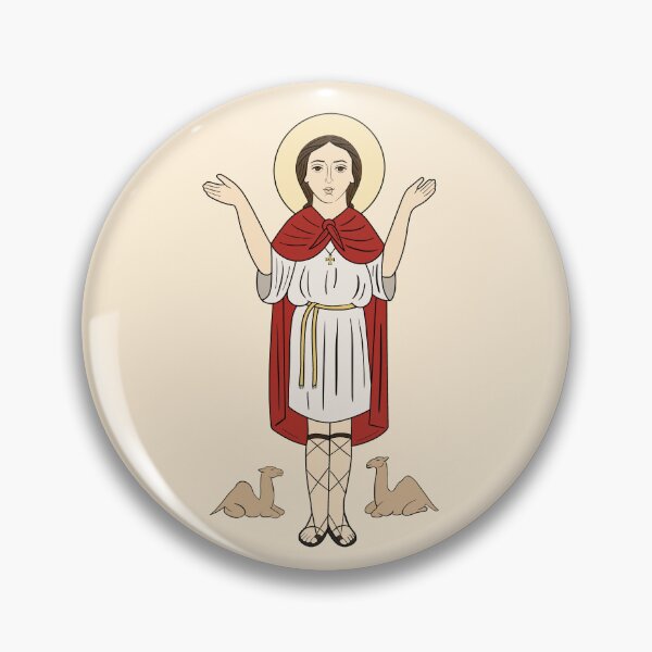 Item preview, Coptic St Mina the Wonderworker designed and sold by CopticByDesign.