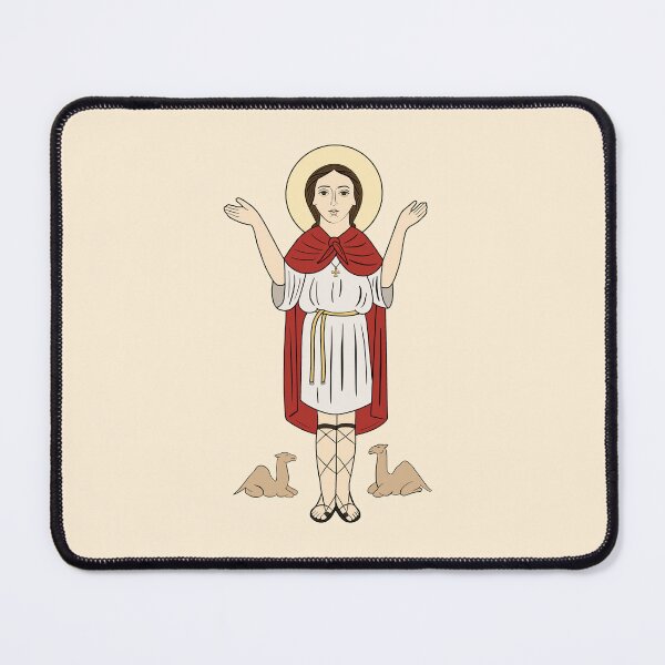 Item preview, Coptic St Mina the Wonderworker designed and sold by CopticByDesign.